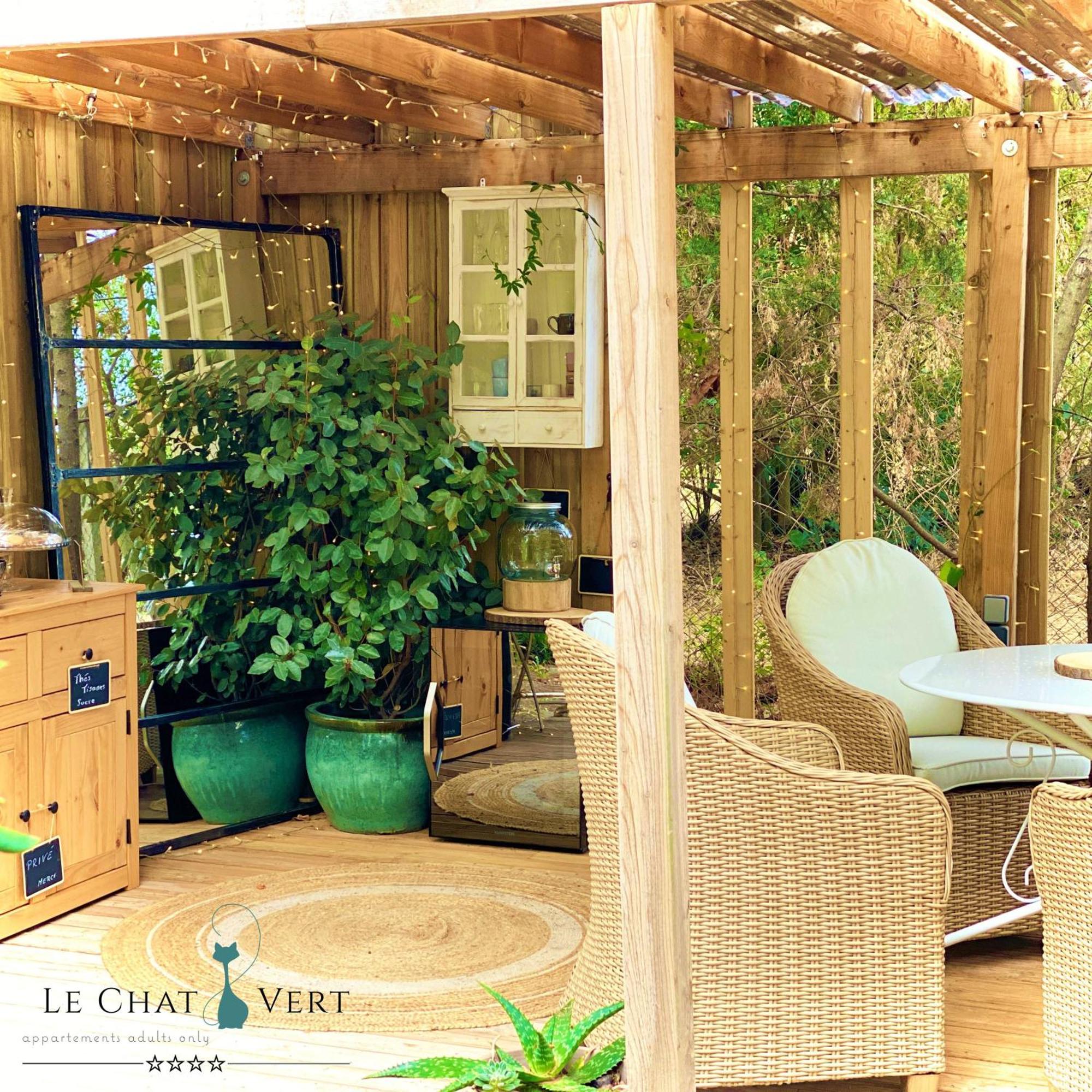 Saint-André Le Chat Vert - Appartements Adults Only מראה חיצוני תמונה